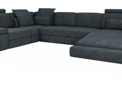 Runde Eck Sofa Polster xxl Big U-Form Couchen Wohnlandschaft U Form Sofas Neu