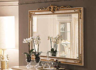 Wandspiegel Holz Rahmen Goldener Spiegel Hängespiegel Wandspiegel Wohnzimmer Neu