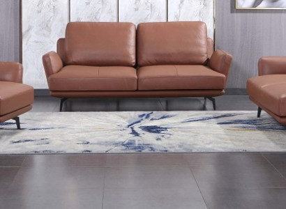 Wohnzimmer Polstermöbel Ledersofa Sofagarnitur 3+2+1 Sitzer Modernes Sofa Couch