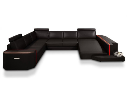 Elegantes U-förmiges Polstersofa Modernes Design für stilvolle Wohnräume
