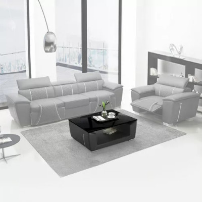 Eck Sofa Couch Wohnlandschaft Leder Ecke Couchen Polster Sitz Garnitur