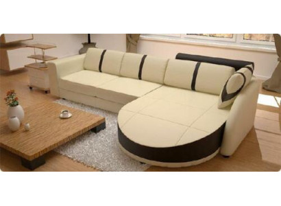 LEDERSOFA mit USB ECKSOFA MIT BETTFUNKTION DESIGNERSOFA SCHLAFSOFA NEU MINI COLO