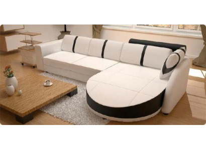 LEDERSOFA ECKSOFA MIT BETTFUNKTION DESIGNERSOFA SCHLAFSOFA LEDERECKCOUCH mit USB