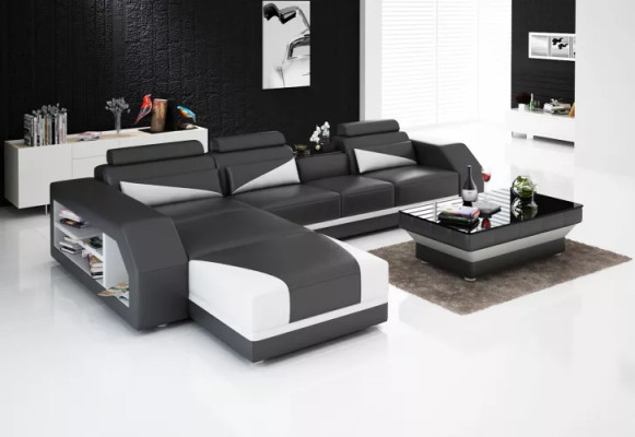 Design Sofa Ecksofa Sofas Couch Polster Eckgarnitur Eckcouch Sitzgarnituren 2tlg