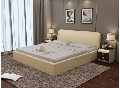 Wasserbett Hotel Doppelbett Vollbetten Lederbett, gepolstertes Wasserbett LB8836