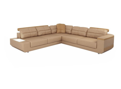 Ecksofa Sofas Luxus Leder L Form Stoff Modern Ecken Couch Sofa Wohnlandschaft