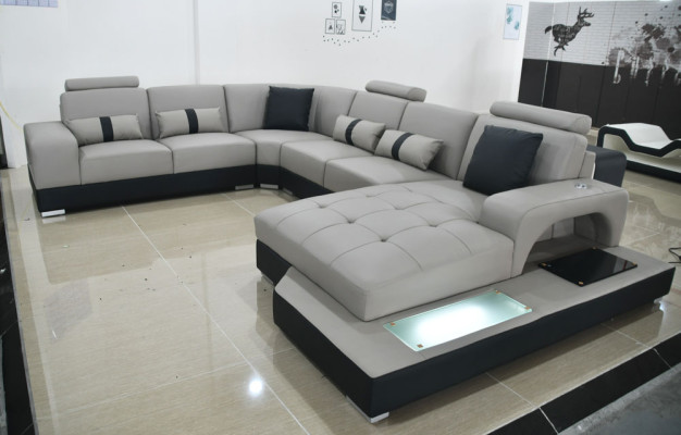 Wohnzimmer Couch Sitz Polster Ledersofa Garnitur Eckcouch Sofa Garnituren Leder