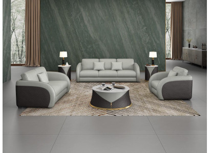 Exklusive Designer Möbel 32 Sitzer Couch Polster Garnitur 2tlg. Wohnlandschaft