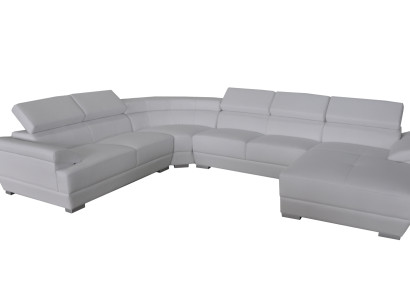 Sofa Ecksofa Design Polster Eckcouch Eckgarnitur Couch Wohnlandschaft UForm +USB