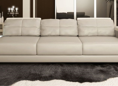Sofa 3-er Sofas Luxus Kunstleder Couchen big Polster Designer Möbel Dreisitzer