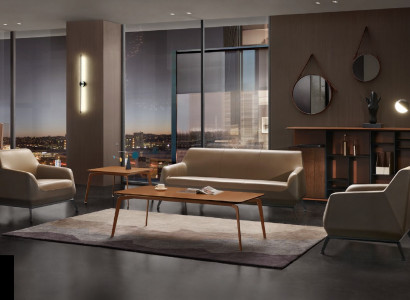 Set Ledersofa Couch Wohnlandschaft 311 Sitzer Garnitur Design Modern