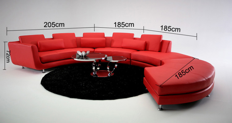 Ledersofa Couch Wohnlandschaft Ecksofa Eck Garnitur Design Modern Sofa USB A1102