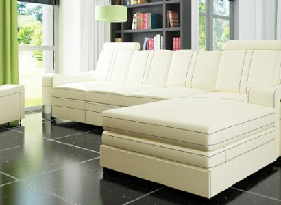 LEDERSOFA LEDERCOUCH LEDERECKSOFA WOHNLANDSCHAFT mit USB,NEU GARNITUR SOFA XXL