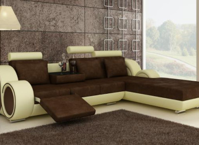 Textilsofa mit USB,Eckcouch Ecksofa Stoffsofa Wohnlandschaft Couchgarnitur NEU