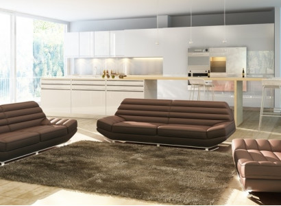 Sofagarnitur 3+2+1 Couch Polster Sitzgarnitur Sofa Garnitur Designer KalbachB