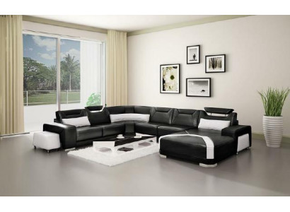 Ecksofa Polster Wohnlandschaft Couch Sofa Wohnlandschaft UForm Sitz Ecke PH739C