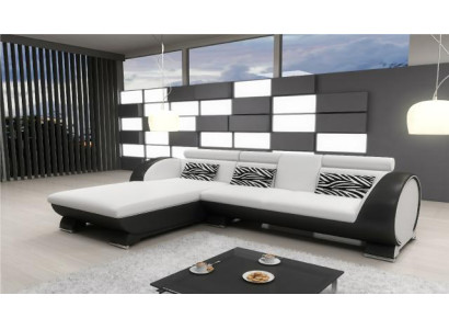 Ledersofa Sofa mit USB Polster Ecksofa Sofagarnitur Designer Couch Massfertigung