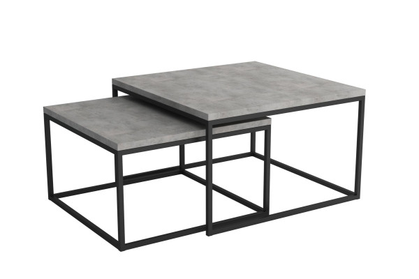 Edelstahl Design Beistell Tische Couch Tisch Sofa Wohn Zimmer 2x Set