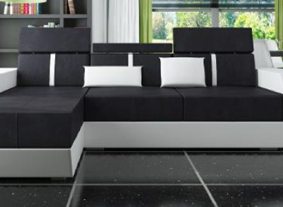 Stoffsofa Ecksofa Textilsofa Sofa + USB Wohnlandschaft Polster Massanfertigung