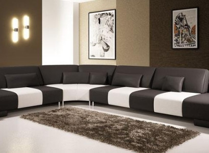 Stilvolles Design und höchster Komfort mit unserem großen L-förmigen Ecksofa