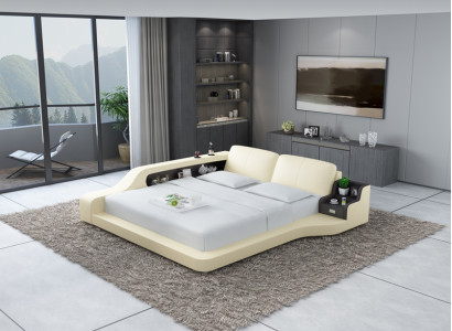 Designer Bett Polsterbett Luxusbett Doppelbett Ehebett Betten 140/160/180 cm