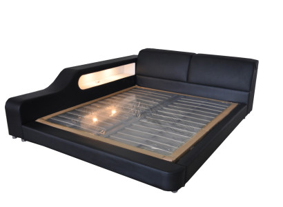 Design Luxus Bett Polster Leder Ehe Moderne Hotel Betten 140/160/180/200