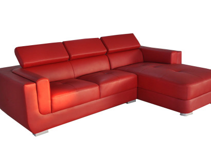 Design Leder Polster Sitz Ecke Leder Eck Landschaft Zimmer Neu Wohn Sofa Polster