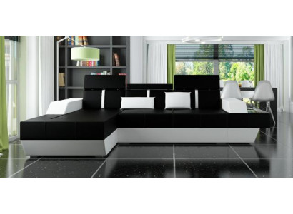 Ledersofa Couch Sofa Ecksofa Eckcouch Ledercouch Polster Ecke Wohnlandschaft