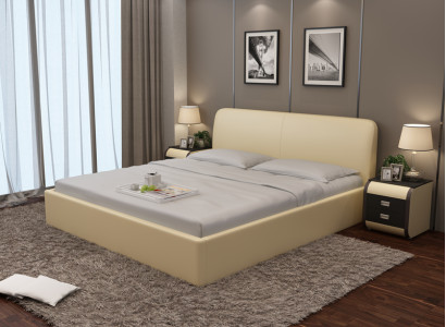 Designer Bett Polsterbett Luxusbett Doppelbett Ehebett Betten 140/160/180 LB8836