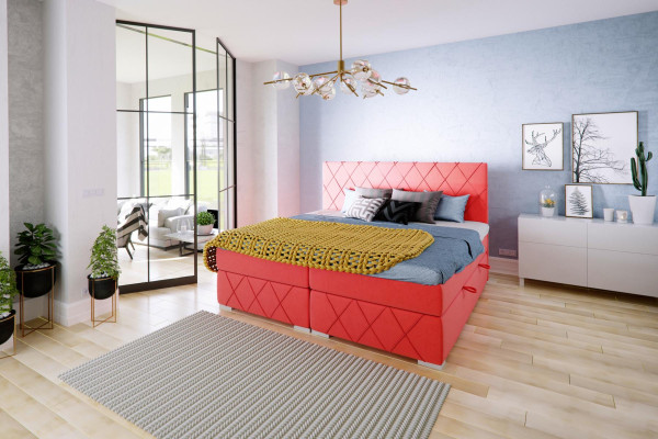 Hervorragendes modernes Doppelbett Box-Spring für das Schlafzimmer