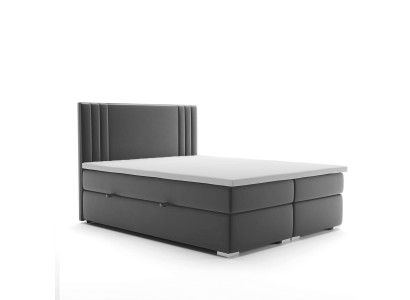 Boxspring Bett Doppel Hotel Komplett Set Matratze Topper Betten Funktion Kasten
