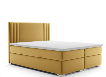 Boxspring Bett Doppel Komplett Set Matratze Topper Betten Funktion Kasten Hotel