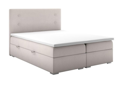 Boxspring Bett Kasten Funktion Hotel Doppel Komplett Set Topper Matratze Betten