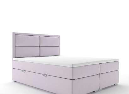 Boxspring Bett Hotel Doppel Komplett Set Topper Matratze Betten Funktion Kasten