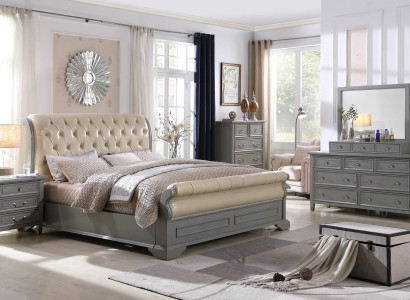 Schlafzimmer Möbel Komplette Sets Bett Nachttisch Kleiderschrank Tisch Neu 3tlg.