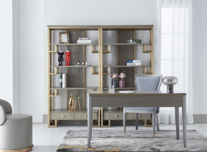 Design Büro Einrichtung Dubai Luxus Stil Möbel Schreibtisch Vitrine Sthl