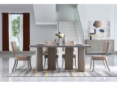 Luxus Esszimmer Stühle Hochwertige Einrichtung Hotel Lehn Stuhl Set