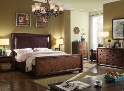 Bett 2x Nachttisch 3 tlg. Schlafzimmer Sets Designer Luxus Betten Komplettes Set