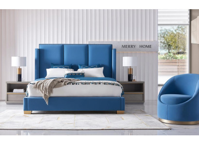 Schlafzimmer Luxus Bett Möbel 2x Nachttisch Set Betten dubai hotel möbel