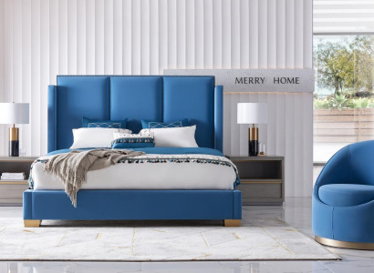 Schlafzimmer Luxus Bett Möbel 2x Nachttisch Set Betten dubai hotel möbel