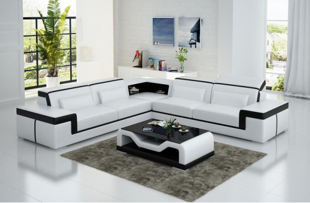 Sofa Ecksofa Couch Polster Sofas Couchen Leder Garnitur Eck Garnituren Eckcouch