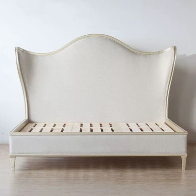 Holz Design Bett Doppel Luxus Ehe Modernes Hotel Gestell Schlaf Zimmer