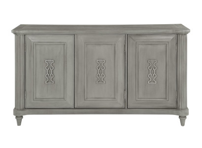 Kommode Anrichte Konsole Holz Schrank Garderobe Sideboard Design Möbel Grau Neu