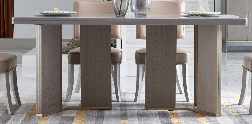 Königlicher Esstisch Tisch Holztisch Klassische Tische Stil Modern Esszimmer Neu