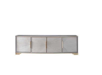 Luxus Design Kommode Anrichte Lowboard Dekorative Side Schrank Wohn Zimmer