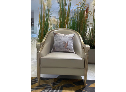 Sessel Italienische Stil Möbel Einrichtung Möbel Holz Stuhl Einsitzer Königlich