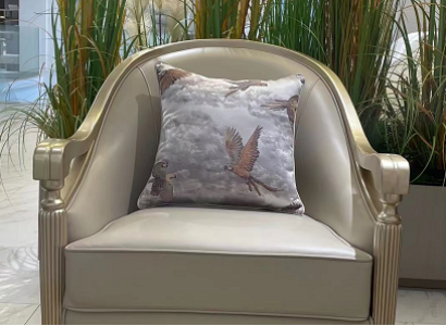 Sessel Italienische Stil Möbel Einrichtung Möbel Holz Stuhl Einsitzer Königlich