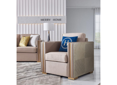 Luxus Sessel Möbel Wohnzimmer Einsitzer Sofa Couch Lounge Club Hotel