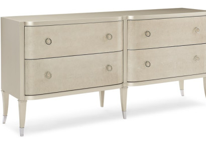 Moderne Kommode Luxus Italien Design Möbel Polster Holz Konsole Sideboard Low
