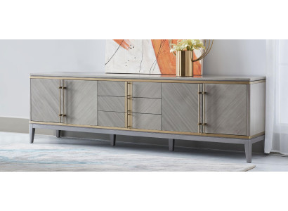 Design Kommode Anrichte Dekor Side Low Board Schrank Wohn Zimmer Regal